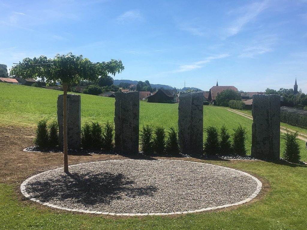 Sichtschutz Gartenanlage Weinfelden Thurgau