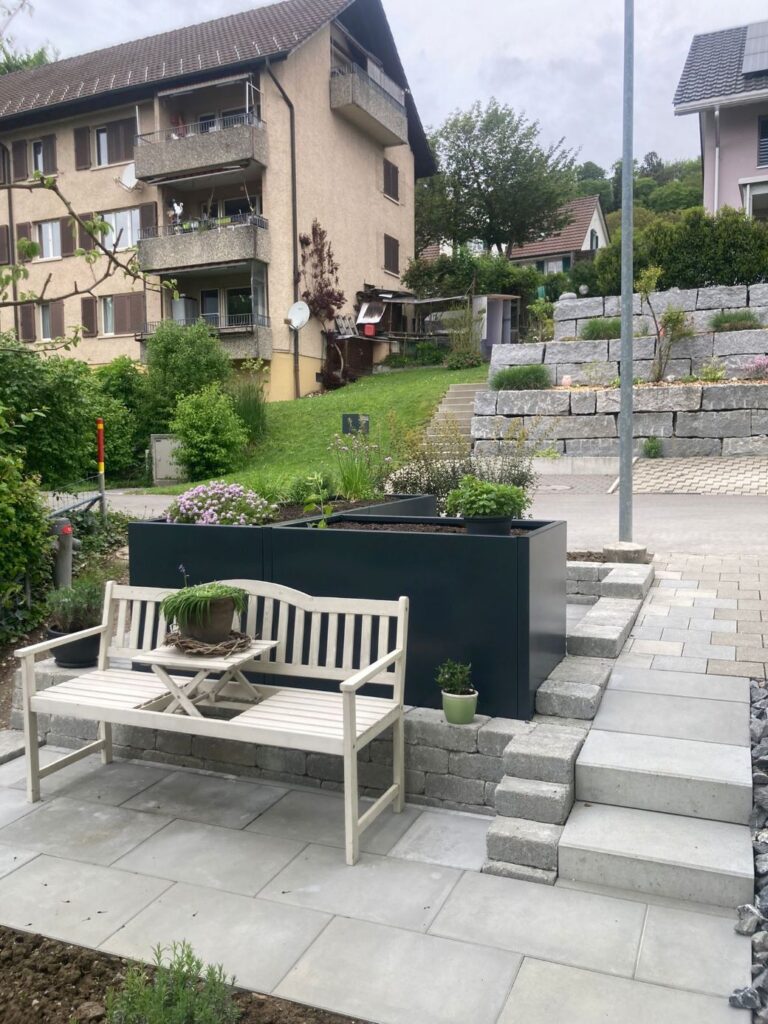 Schefers Garten Gartenumänderung Hochbeet