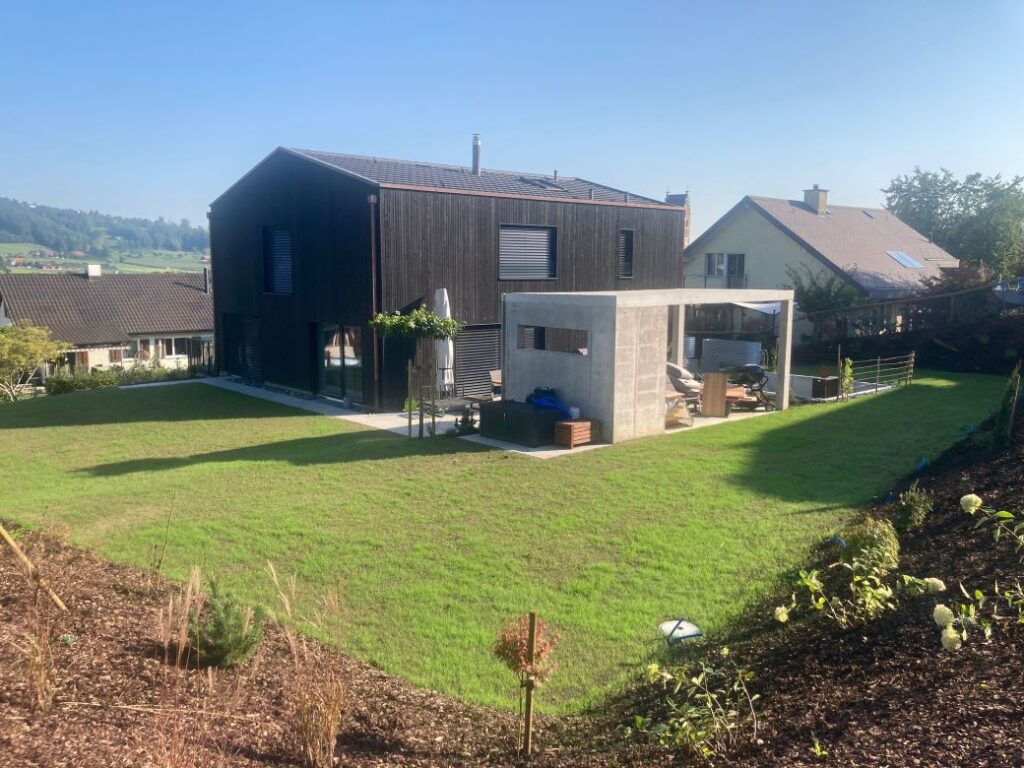 Schefers Garten Neuanlage Ostschweiz Aussenküche Outdoorkitchen