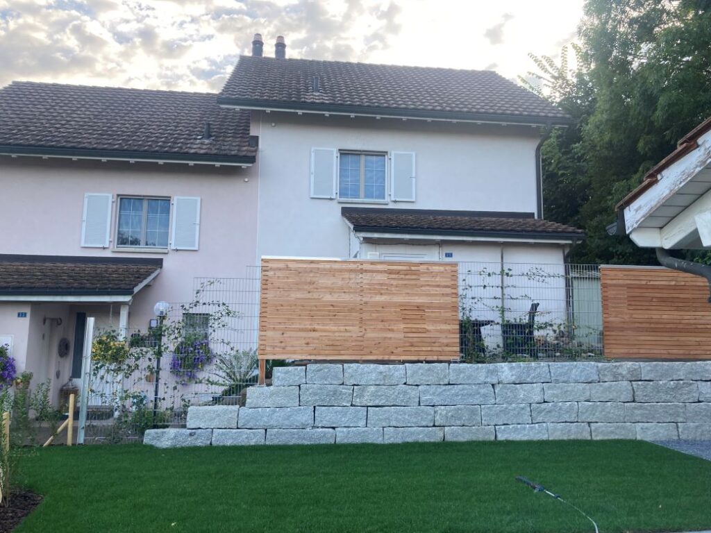 Schefers Garten Gartenbau Ostschweiz Garten Sichtschutz