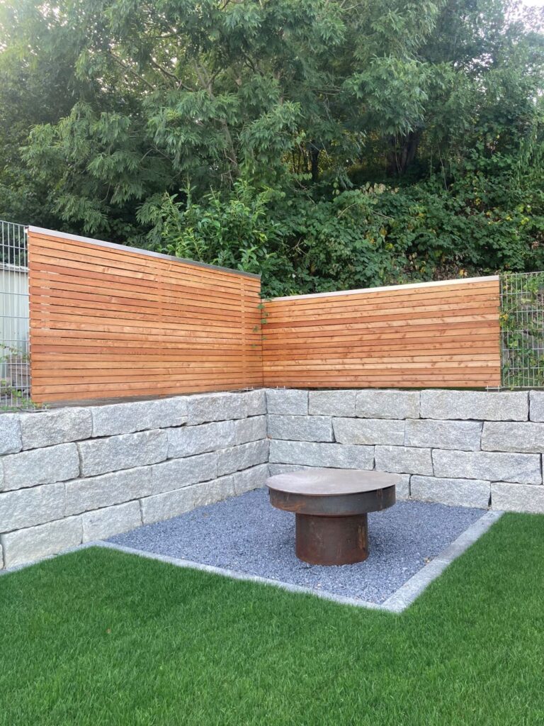 Schefers Garten Gartenbau Ostschweiz Garten Sichtschutz Holz