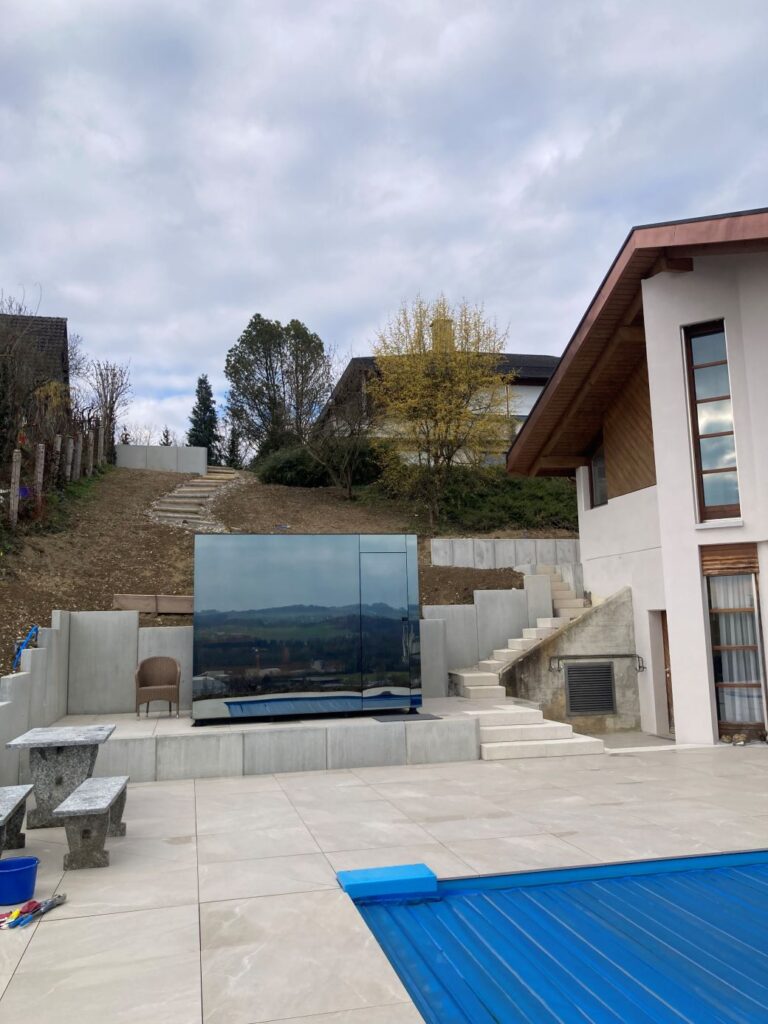 Schefers Garten Gartenbau Ostschweiz Garten Sauna Pool Poolanlage